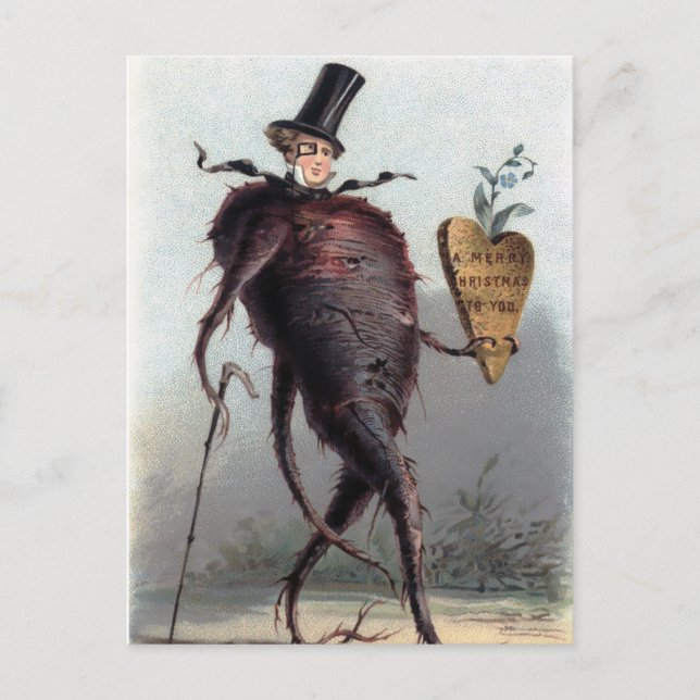 Vintage Victorian Vykort (Framsida)
