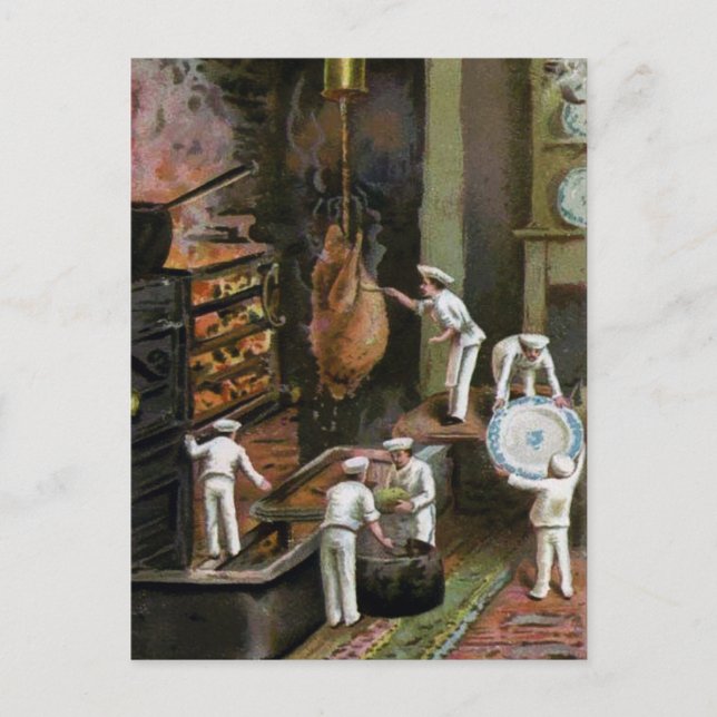 Vintage Victorian Vykort (Framsida)