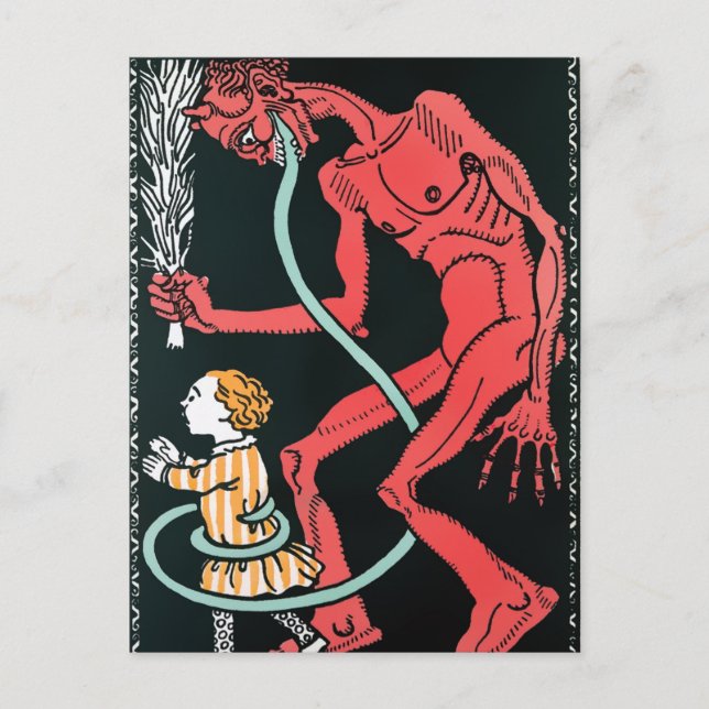 Vintage Victorian Vykort (Framsida)