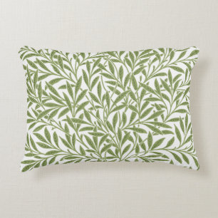 Vintage Victorian Willow Lövs av William Morris Prydnadskudde