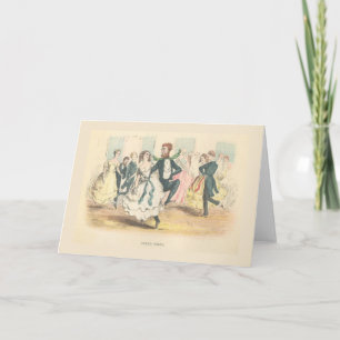 Vintage Victorians - Grand Polka Dance Kort