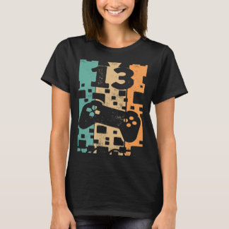 Vintage Video Gamer Level 13 Olåst 13:e födelsetal T Shirt