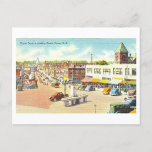 Vintage View of Dover, New Hampshire Vykort