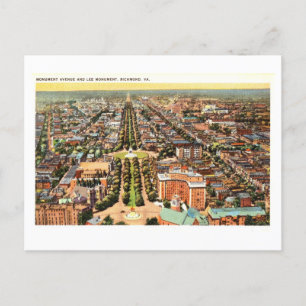 Vintage View of Richmond, Virginia Vykort