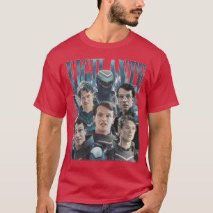 Vintage Vigilante Adrian Chase Bootleg rolig frien T Shirt