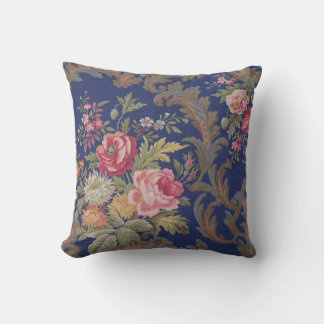 Vintage Viktorian Stil Blommigt Throw Cushion Kudde