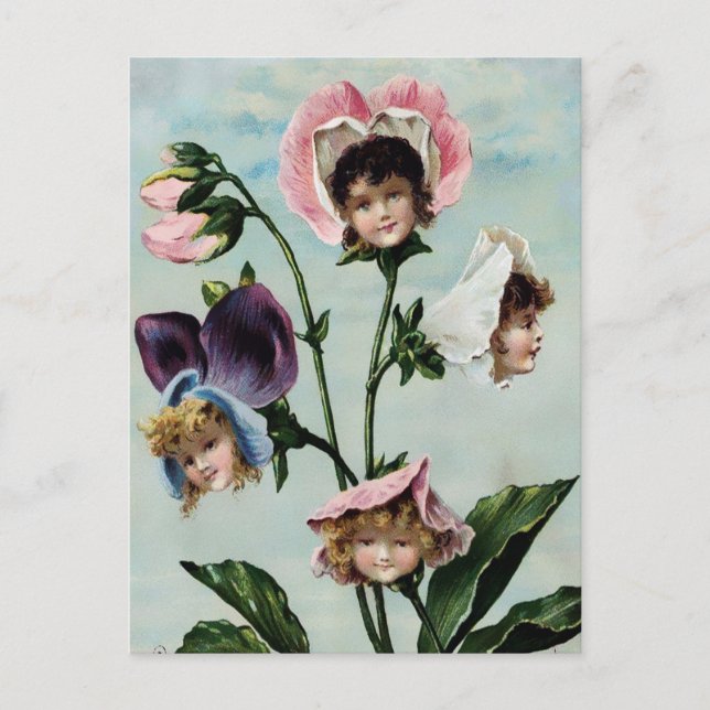 Vintage Viktorian-vykort Vykort (Framsida)