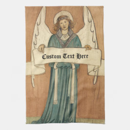 Vintage viktoriansk ängel av William Morris Kökshandduk