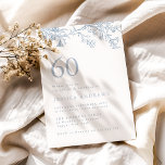 Vintage Viktoriansk Elegant 60:e födelsedagen Inbjudningar<br><div class="desc">Vintage Viktoriansk Elegant 60:e födelsedagsinbjudan Se matchningssamling i vår Niche and Nest Store</div>