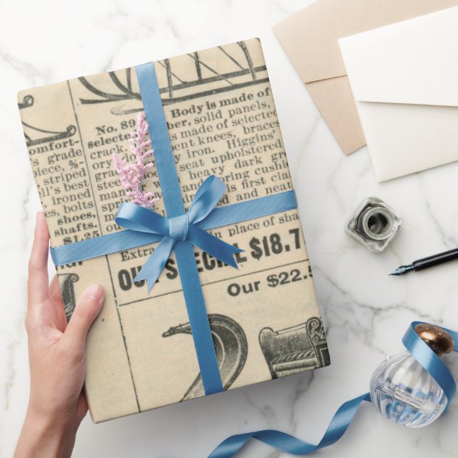 Vintage Viktoriansk jul Presentpapper (Gifting)