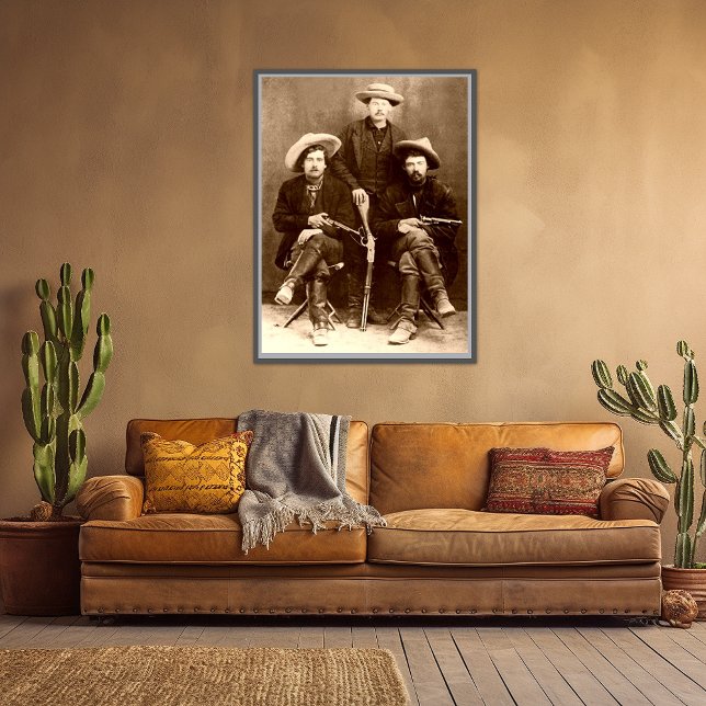 Vintage Vilda western/RED-JACKAR Poster (Skapare uppladdad)