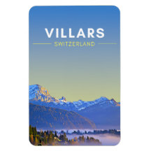 Vintage Villars Schweiz-resa