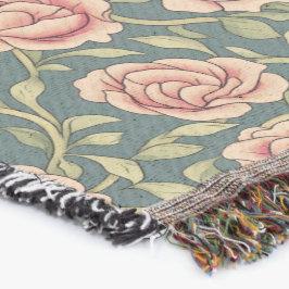 Vintage Vine Mönster Throw Blanket Stil Filt
