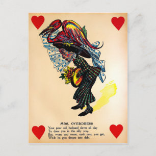 Vintage Vinegar Valentines day Vykort