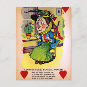 Vintage Vinegar Valentines day Vykort