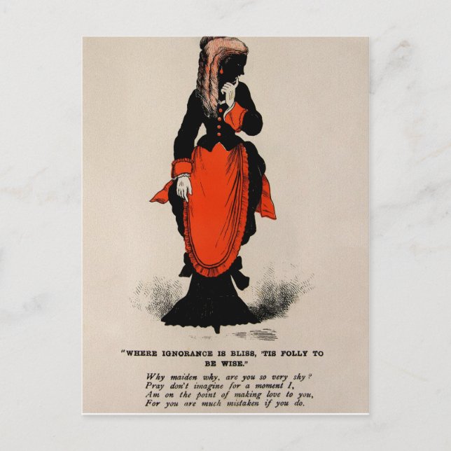 Vintage Vinegar Valentines day Vykort (Framsida)