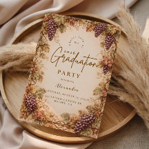 Vintage Vineyard Graduation Party
