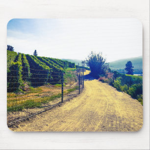 Vintage Vineyard Mouse Pad Musmatta