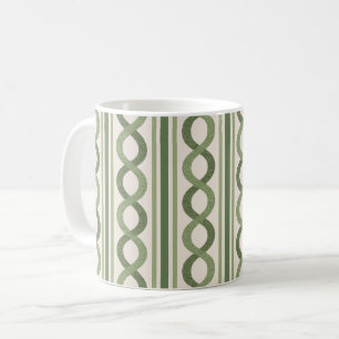 Vintage vinkarare grönt kaffemugg