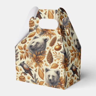 Vintage Vinter Animals Presentaskar