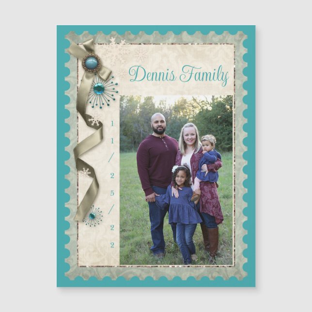 Vintage Vintersnöflingribbsdammtest (Framsida)