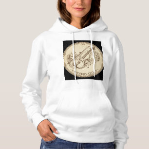 Vintage Violin & Lakan Music Hoodie T Shirt