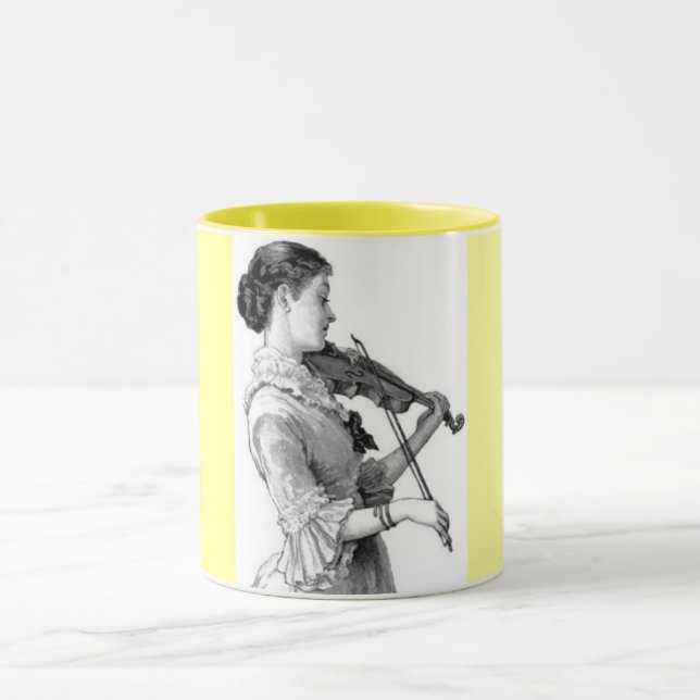 Vintage Violinist Mugg (Center)
