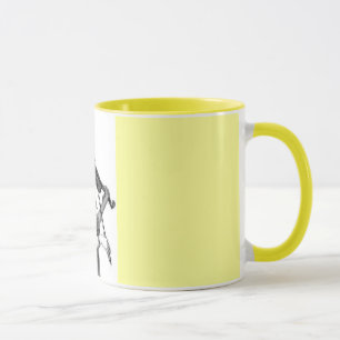 Vintage Violinist Mugg