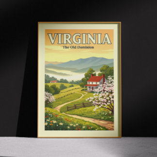 Vintage Virginia Poster