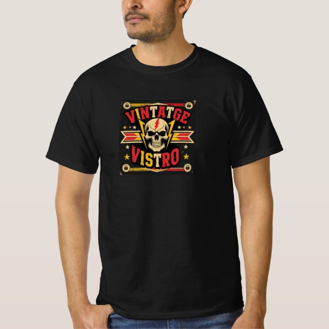 Vintage Vistro T-shirt (Framsida)