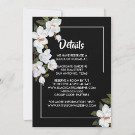 Vintage Vit ros Inbjudningar