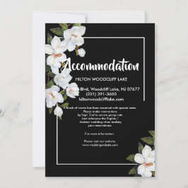 Vintage Vit ros inrymmer djurutrymme Inbjudningar