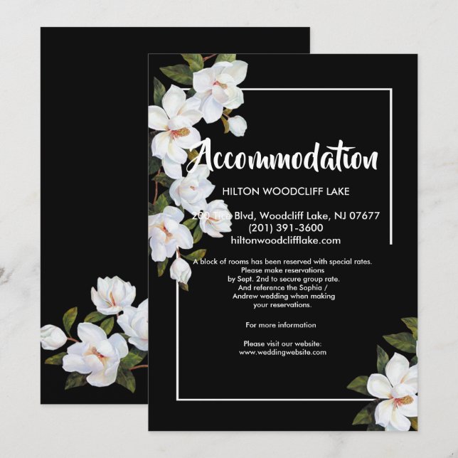 Vintage Vit ros inrymmer djurutrymme Inbjudningar (Fram/baksida)