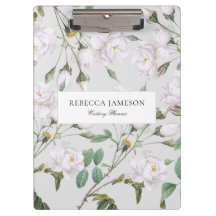 Vintage Vit ros Planner