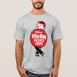 Vintage Vita-Boy Logotyp Shirt T Shirt