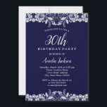 Vintage Vita Snöre-flottan 30års födelsedag Party Inbjudningar<br><div class="desc">Mer söt Snöre-födelsedagsinbjudningar i Little Bayleigh Store!</div>