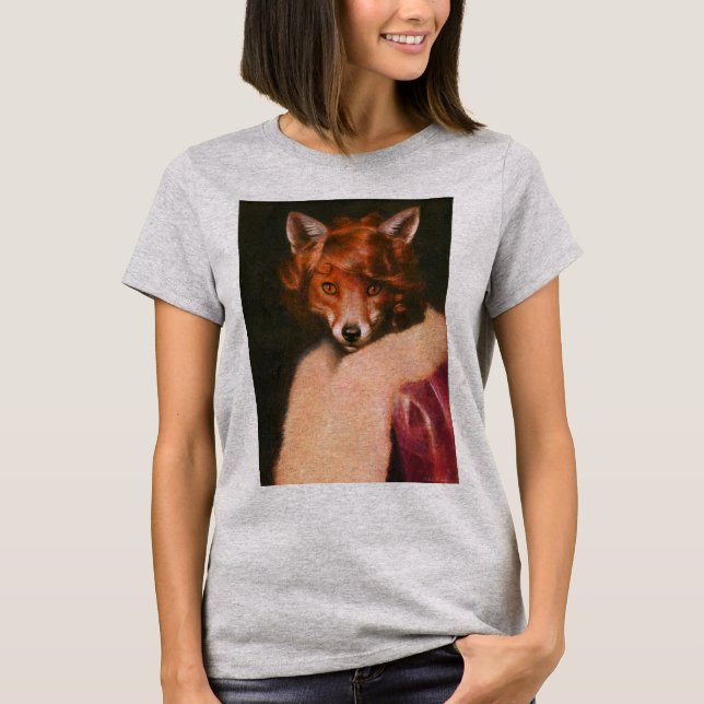 Vintage Vixen Kvinnors T-shirt (Framsida)