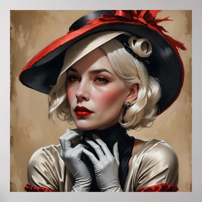 Vintage Vogue Poster (Framsidan)