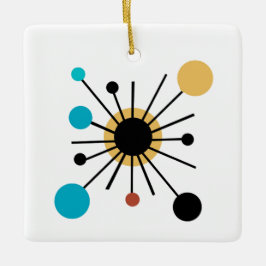 Vintage Voices Ceramic Ornament