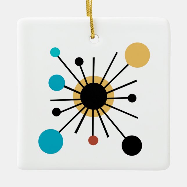 Vintage Voices Ceramic Ornament (Framsida)