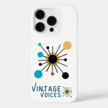 Vintage Voices iphone case