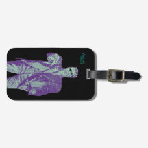 Vintage Voices Monster Bagagelapp
