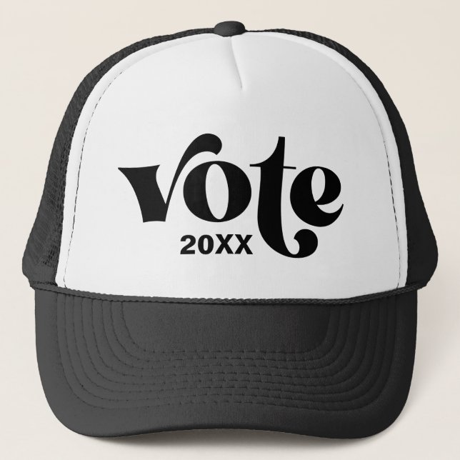 Vintage Vote Val  Keps (Framsida)
