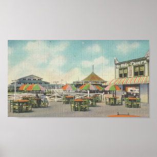 vintage vycard ~Ye Olde Tavern ~Myrtle Beach, SC Poster