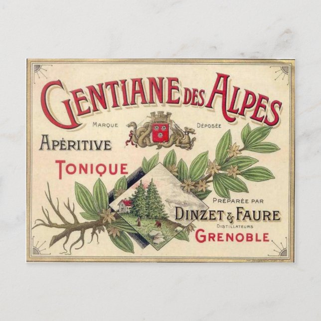 Vintage Vykort (Framsida)