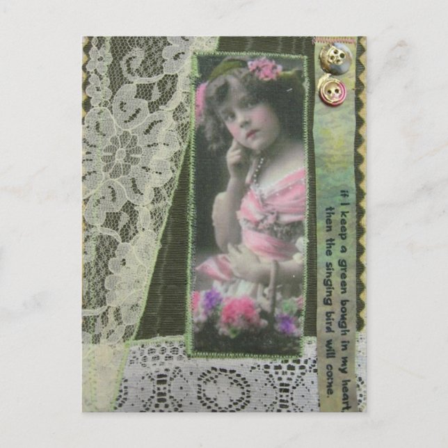 Vintage vykort (Framsida)