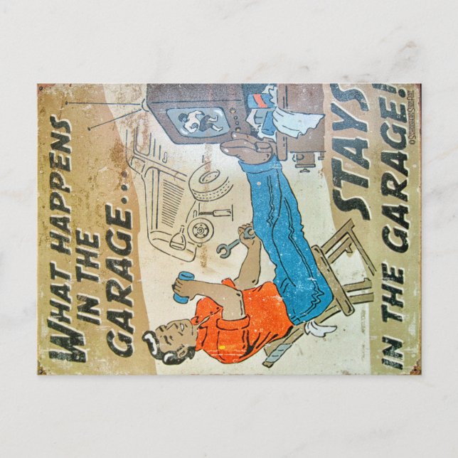 Vintage Vykort (Framsida)