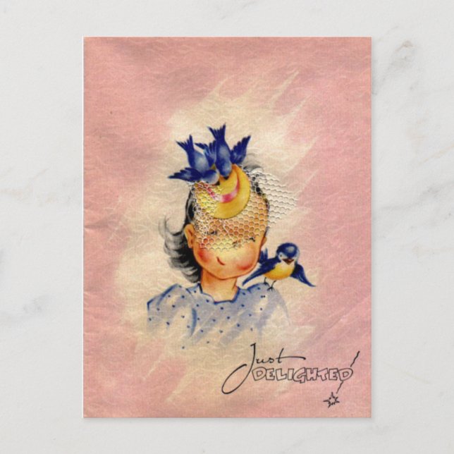 Vintage vykort (Framsida)