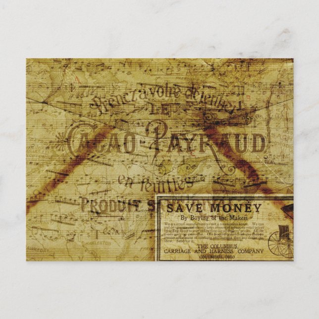 Vintage Vykort (Framsida)