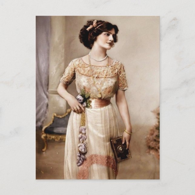 Vintage vykort (Framsida)